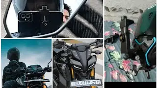 #my #firstvlog #motovlog #yamaha #mt15 #blackpanther #trending #bike #rider #love #mobile #setup