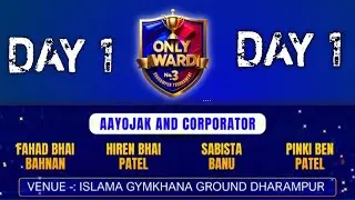 DAY - 1 WARD NO.3  DHARAMPUR CRICKET TOURNAMENT 2026