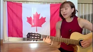 Oh Canada - National Anthem played on acoustic guitar
