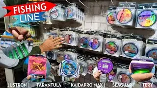 Fishing Line || JUSTRON || TARANTULA || TERRY || KAIDAPRO MAX || SEGUAR