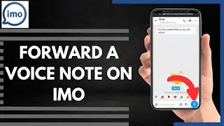 How To Forward A Voice Note On Imo