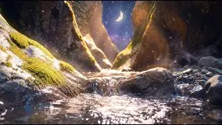Stream Sounds for Deep Healing & Focus | 10 Hours of River Sounds for Sleep, Study & Relaxation
