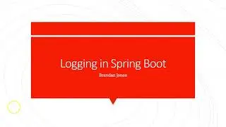 Logback Configuration in Spring Boot Explained with Demo with IntelliJ IDEA