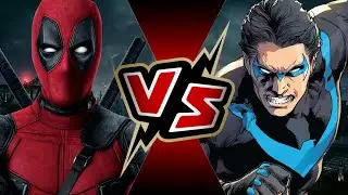 Deadpool VS Nightwing | BATTLE ARENA