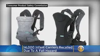14K Infant Carriers Sold At Target Recalled Due To Fall Hazard