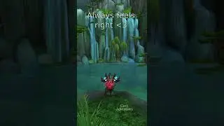 Always feels right ❤️  #gaming  #relaxing #ambient #peace #adventure #worldofwarcraft