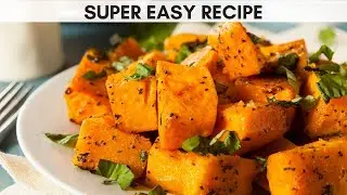 Instant Pot Chopped Butternut Squash recipe // SIMPLE SIDE DISH