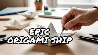 How To Make An ORIGAMI SUPER SHIP crafting inspiration