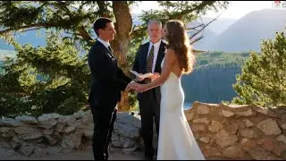 Alex + Jake's Wedding Ceremony at Sapphire Point
