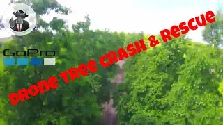 Fast 5s racing drone tree crash & rescue Lumenier QAVR FPV