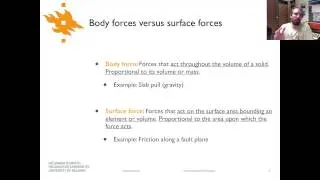 Geodynamics  - Lecture 3.1: Forces