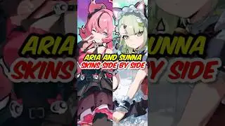 ZZZ Aria and sunna skins showcase