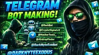&ldquo;Learn Telegram Bot Making Step-by-Step | Darknyte Exodus | Cyber Automation&rdquo;part-1