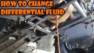 How To Change Differential fluid (Suzuki King Quad 300)