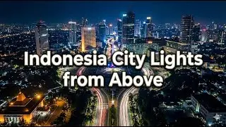 The Most Beautiful Welcome: Indonesia City Lights from Above ✨ YIA-CGK (Batik Air)