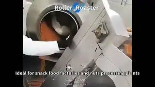 Efficient and convenient roasting of sesame, peanuts and other nuts#automobile #food #machine