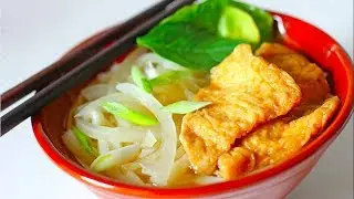 KITSUNE UDON NOODLES!! 🍜🍜 きつねうどん | VEGAN