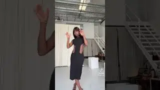 commotion for the backless dress..  follow cynthia Taylu on YouTube,  Tiktok and Instagram