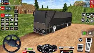 Real Bus Games 2026 | Realistic Public Transport Bus Offroad Driving Games 3D | Android GamePlay