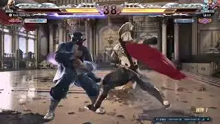 Fight sequence felt like Ninja Choreography 🔥 #tekken8 #tekken8raven #ninja #fgc #highlights