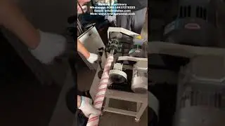 Manual Type Paint Roller Brush Sleeve Cutting Machine~1