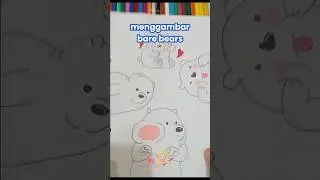 we bare bears #drawing #art #ytshort #sketch #drawingtutorial