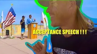 IB Dad Acceptance Speech for Mayoral Service Award!