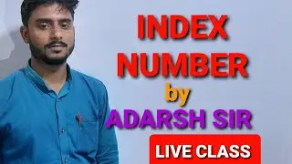 Index Number //BUSINESS STATISTICS //  B.COM 1ST YEAR // DR RMLAU // IMPORTANT QUESTION//