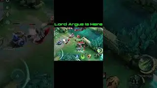 Argus Gameplay!! Damage Build ☠️ #shorts #ytshorts #mobilelegends