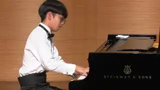 2019卓越盃國際音樂公開賽總決賽   首獎得主(最高分) 田昊川  鋼琴獨奏