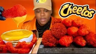 CHEESY HOT CHEETOS CHICKEN WINGS | COOKING & EATING SOUNDS | CUZZO AB!