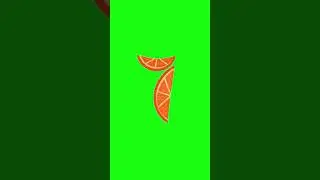 Latest Fruit Font 10 Seconds Timer free #fun #countdown #greenscreeneffects #timer