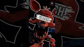 Как убить Фокси в FNAF 1 (ошибка перезаписи спрайтов) #fnaf #FnafGlitch #shorts