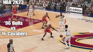 NBA 2K23 - &lsquo;96 Chicago Bulls vs. &lsquo;16 Cleveland Cavaliers