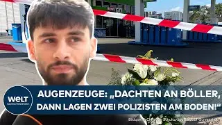 VÖLKLINGEN TANKSTELLENÜBERFALL: Augenzeuge berichtet „Jeder hatte Angst!“ - Polizist getötet!
