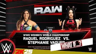 WWE #raw 15.12.25 (ЧТО ЕСЛИ?) - Стефани Ванкер против Ракель Родригес