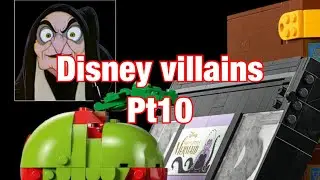 LEGO Disney Villain Icons (43227) - 2023 real time build pt 10 #legofun #disney100yearsofwonder