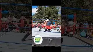 BIG CLOTHESLINE #prowrestling #wrestling #explore #clothesline #2025 #fyp #reels #ytshorts #shorts