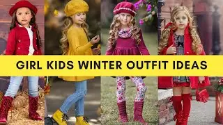Girl Kids Winter Outfit Ideas, Girl Kids Winter Cloths, Toddler Girls Winter Dress #babygirldress