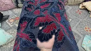 Luxury Turkish Net Velvet Applique | Bridal & Party Wear Collection | Bed Sets Also Available