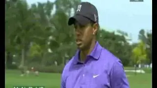 Tiger Woods 2009 WGC CA Championship 2nd Round 9th Hole Tee Shot With Slo-Mo