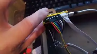Controle arcade com (raspberry pico) fia&ccedil;&atilde;o completo! Configura&ccedil;ao!