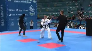 Female Selfdefense Russia (18-34year) Taekwon-Do ITF World Championship.ASTANA2023 #video #viral