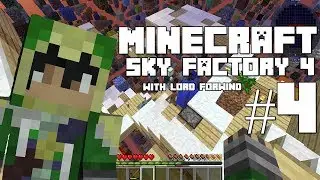 Minecraft Sky Factory 4 - Ep.4 Dirt Sapling!