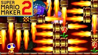 Toad BRENNT! Super Mario Maker 2 Expert 15000+ Clears #567