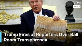 Trump Clashes With Reporter Over Ball Room Transparency, Defends Private Funding | AC1G