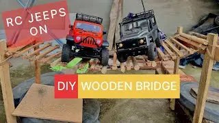 Testing RC Jeep on DIY Bridge | Remote Control Cars