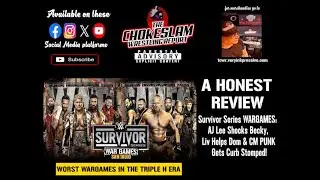 Survivor Series WARGAMES: AJ Lee Shocks Becky, Liv Helps Dom, AND CM Punk Gets Curb Stomped! Ep#273