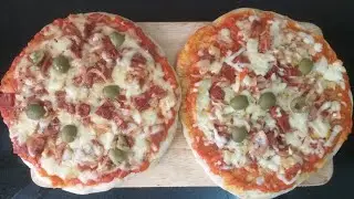 MAKING PIZZA USING AN INFRARED COOKER