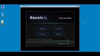 How to install Esonic H61FEL-U Motherboard Driver in Windows 7.